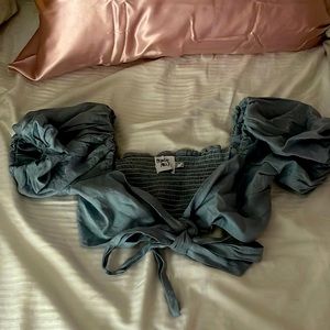 Princess Polly lace up crop top